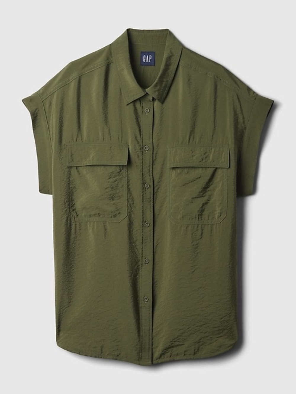 Gap utility shirt, army jacket green